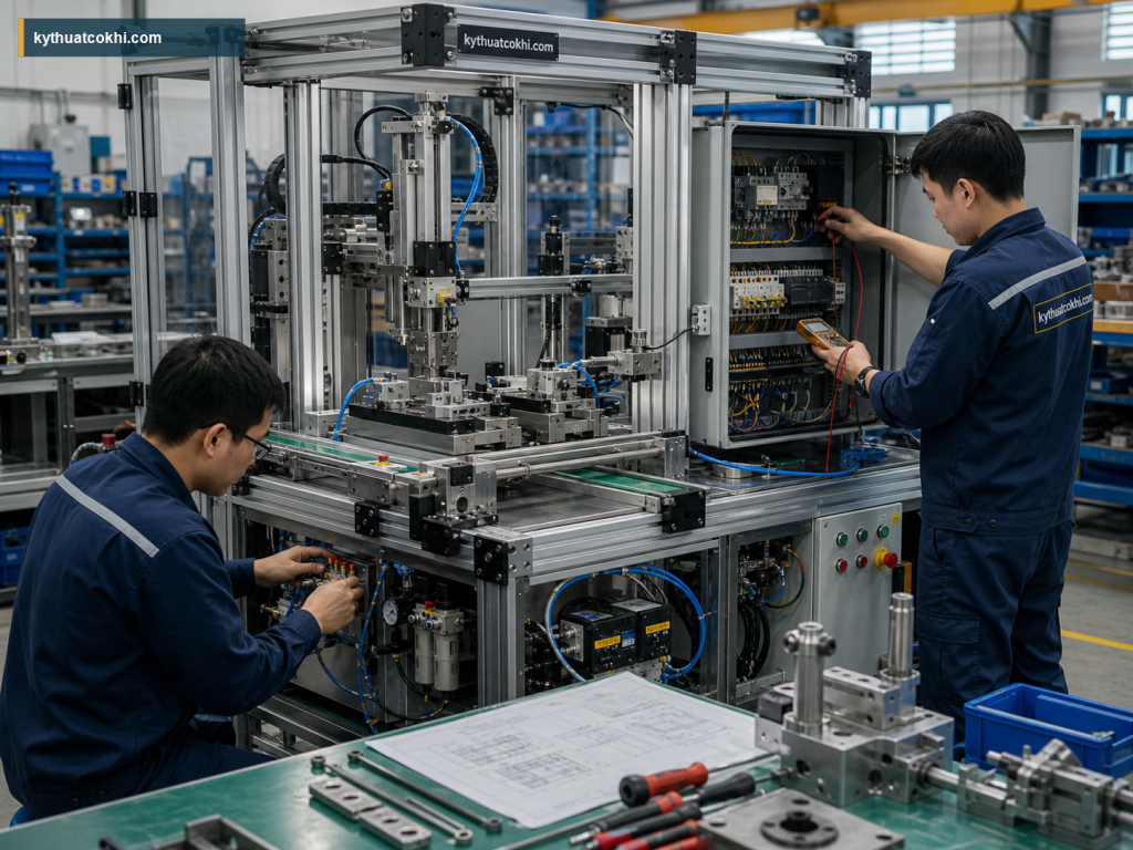 Chế tạo máy theo yêu cầu