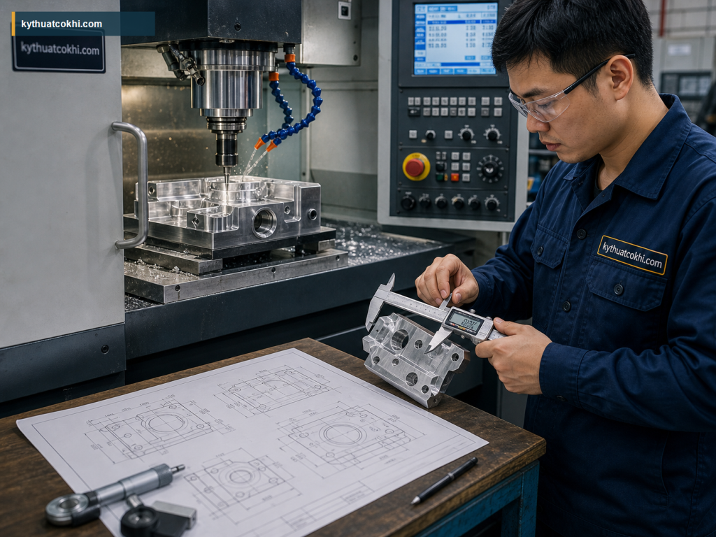 Gia công CNC theo bản vẽ