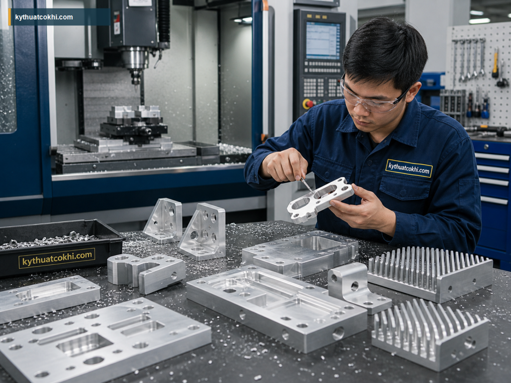 Gia công nhôm CNC